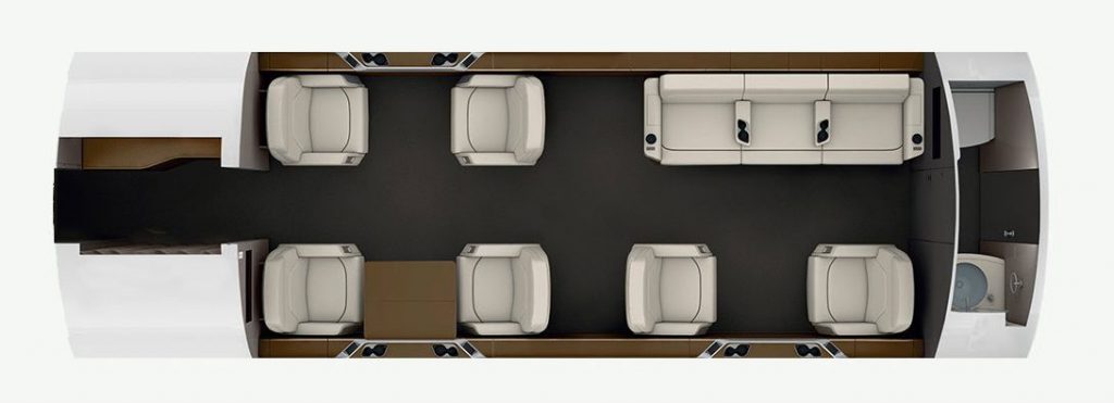 Bombardier Challenger 650 exterior for Boca Raton jet charter