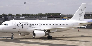 Airbus ACJ319 exterior for Boca Raton jet charter