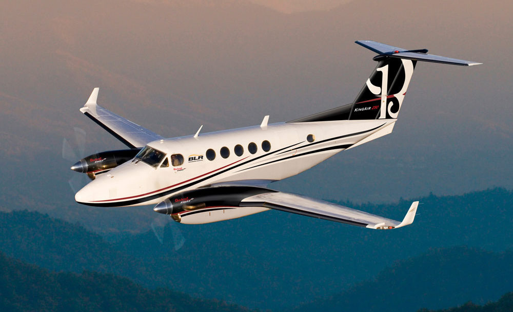 King Air 90 turboprop private aircraft for Boca Raton jet charter