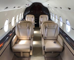 Hawker 4000 exterior for Boca Raton jet charter