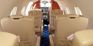 Beechjet 400A exterior for Boca Raton jet charter