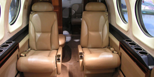 King Air 90 exterior for Boca Raton jet charter