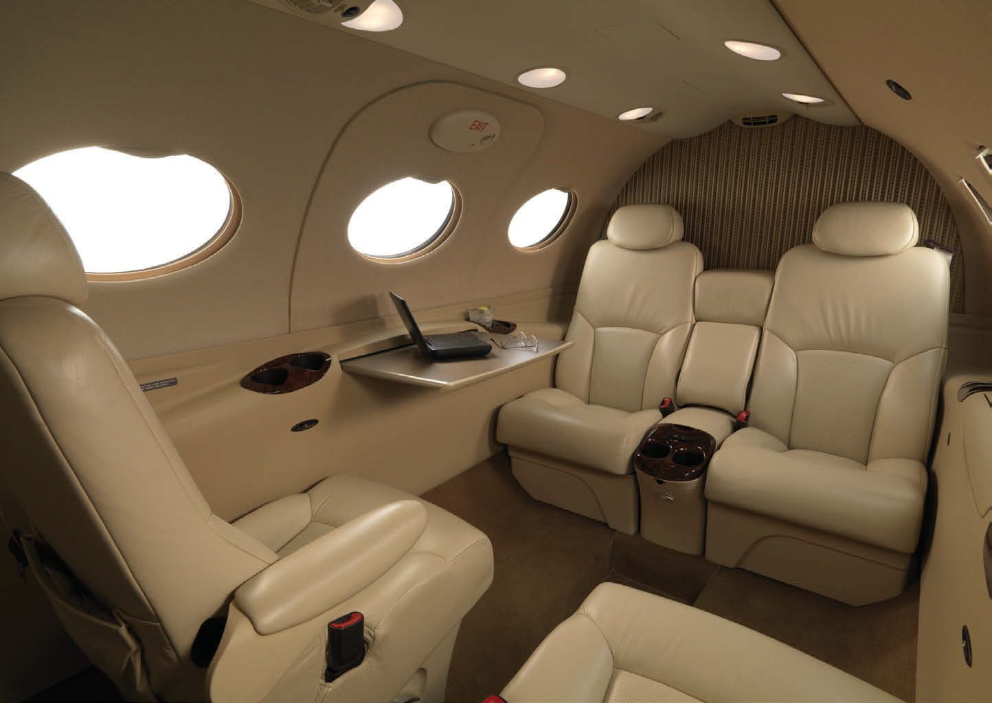 Cessna Citation Mustang CE-510 cabin interior for Boca Raton charter