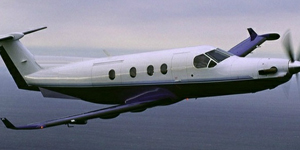 Pilatus PC-12 exterior for Boca Raton jet charter