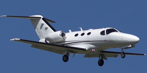 Cessna Citation Mustang CE-510 exterior for Boca Raton jet charter
