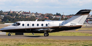 Beechjet 400A exterior for Boca Raton jet charter