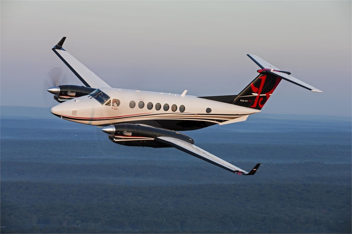 King Air 200 turboprop private aircraft for Boca Raton jet charter