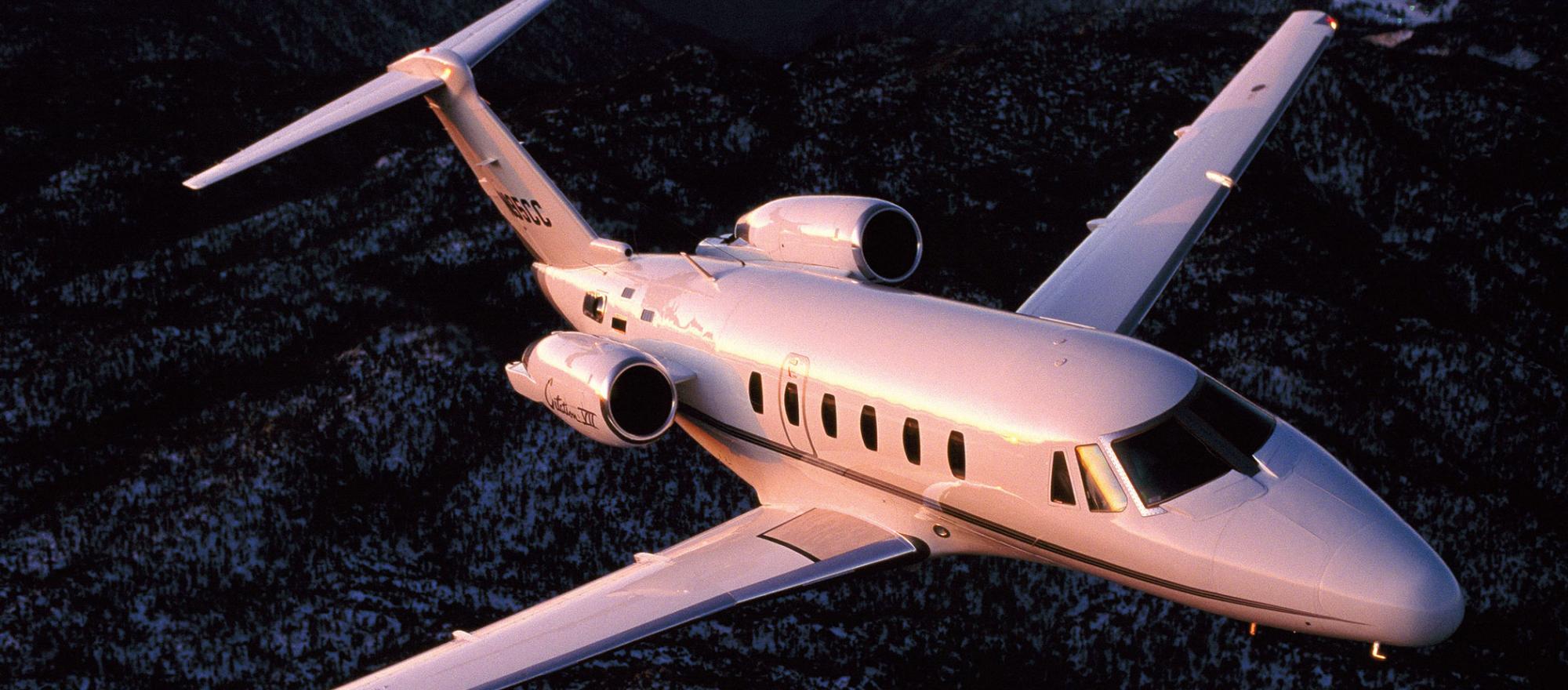 Cessna Citation VII midsize jet private aircraft for Boca Raton jet charter