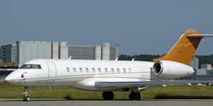 Global 5000 exterior for Boca Raton jet charter