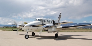 King Air 90 exterior for Boca Raton jet charter