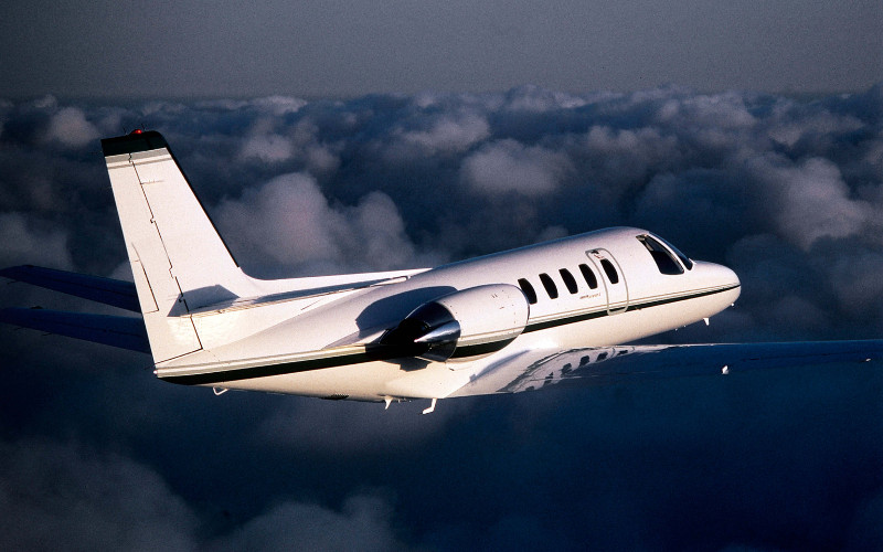 Cessna Citation II exterior for Boca Raton jet charter