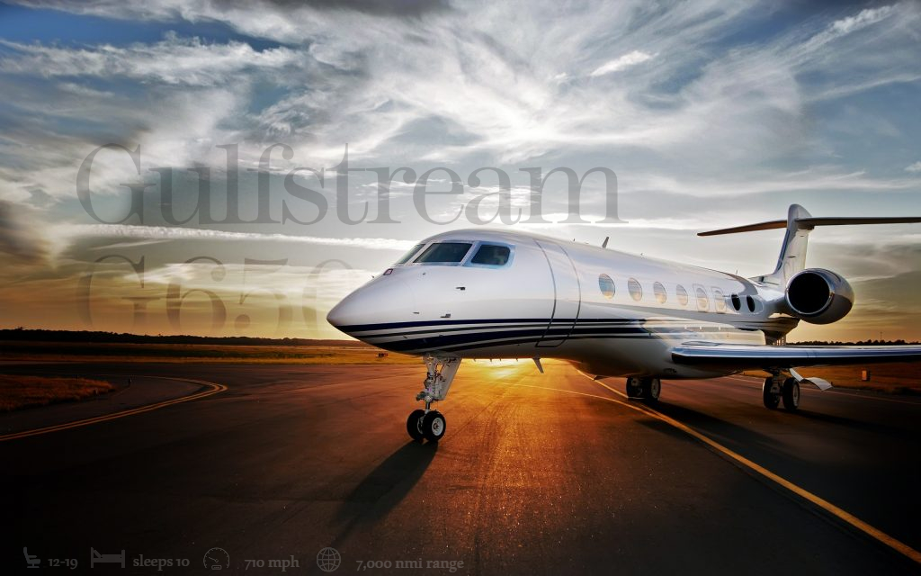 Gulfstream G650 / G6 long range jet private aircraft for Boca Raton jet charter