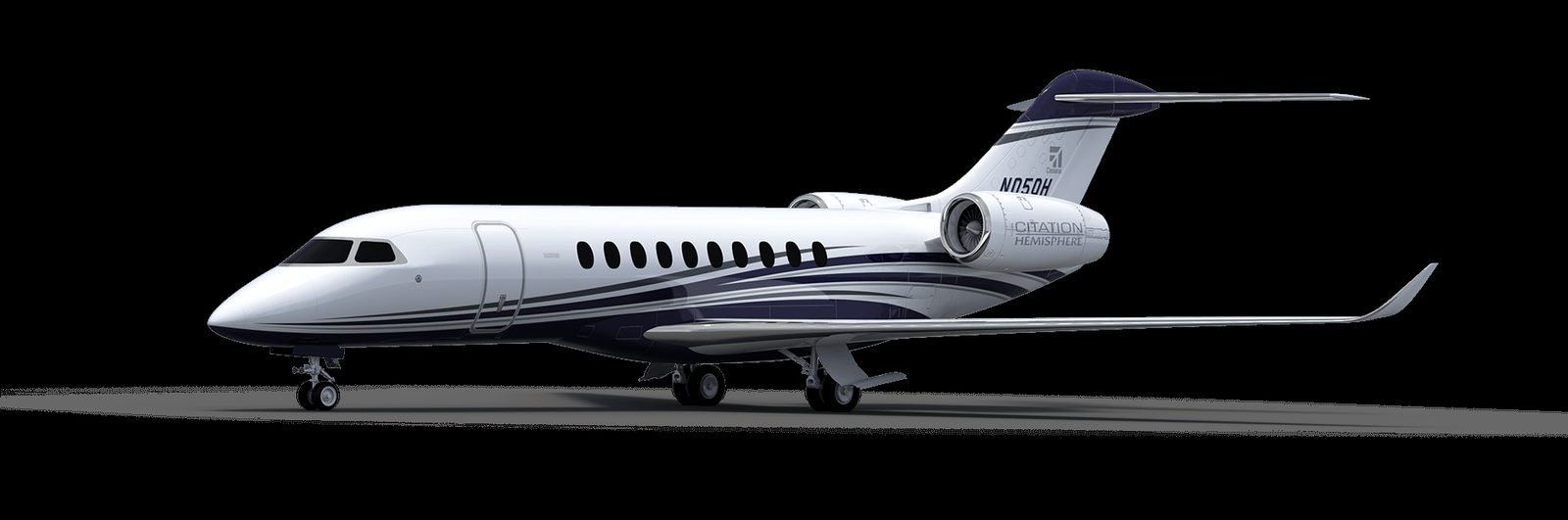 Cessna Citation Hemisphere exterior for Boca Raton jet charter