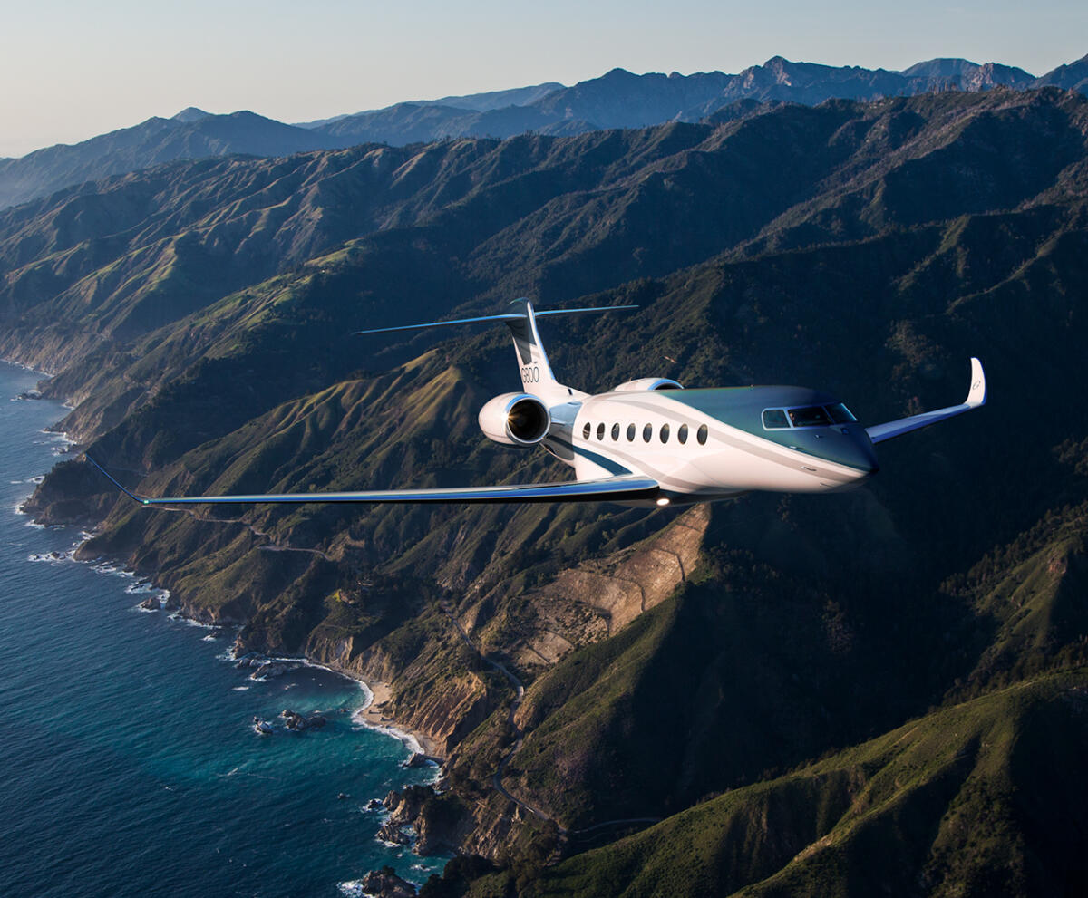 Gulfstream G800 cabin interior for Boca Raton charter