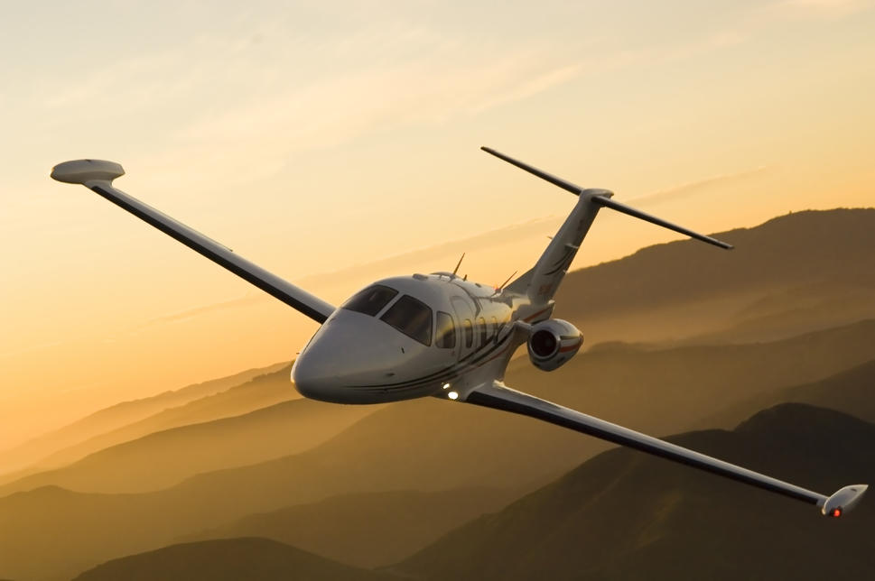Eclipse 500 cabin interior for Boca Raton charter