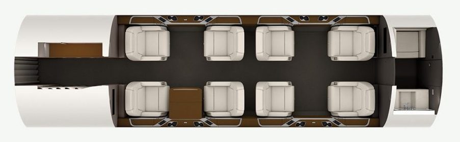 Bombardier Challenger 350 exterior for Boca Raton jet charter