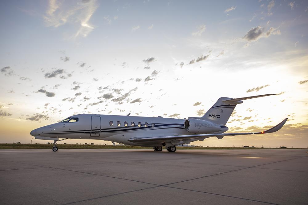 Cessna Citation Longitude cabin interior for Boca Raton charter