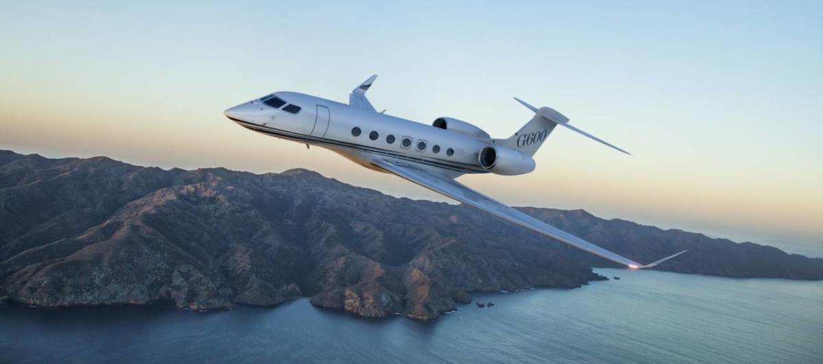Gulfstream G600 exterior for Boca Raton jet charter