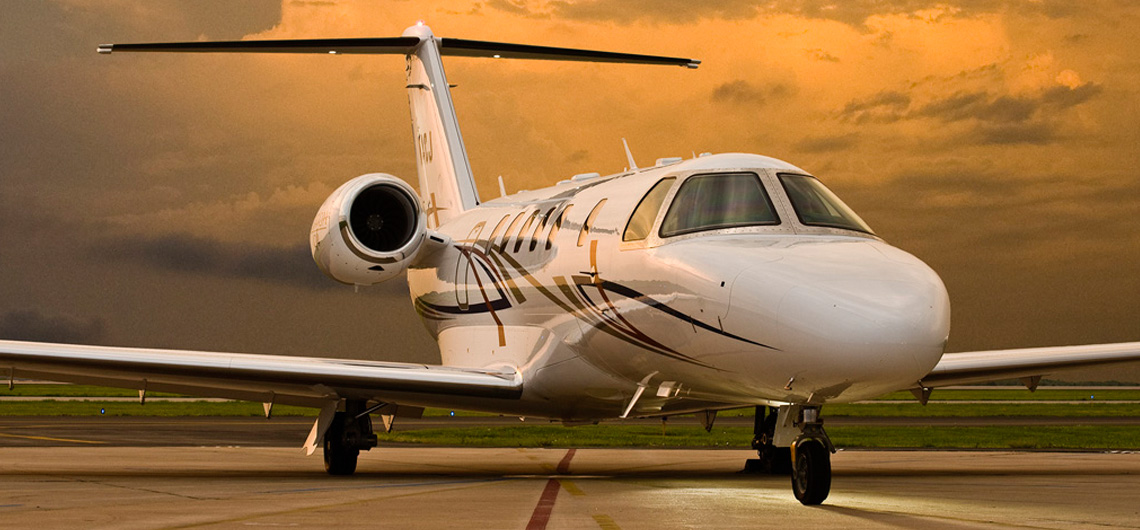 Cessna Citation CJ4 cabin interior for Boca Raton charter