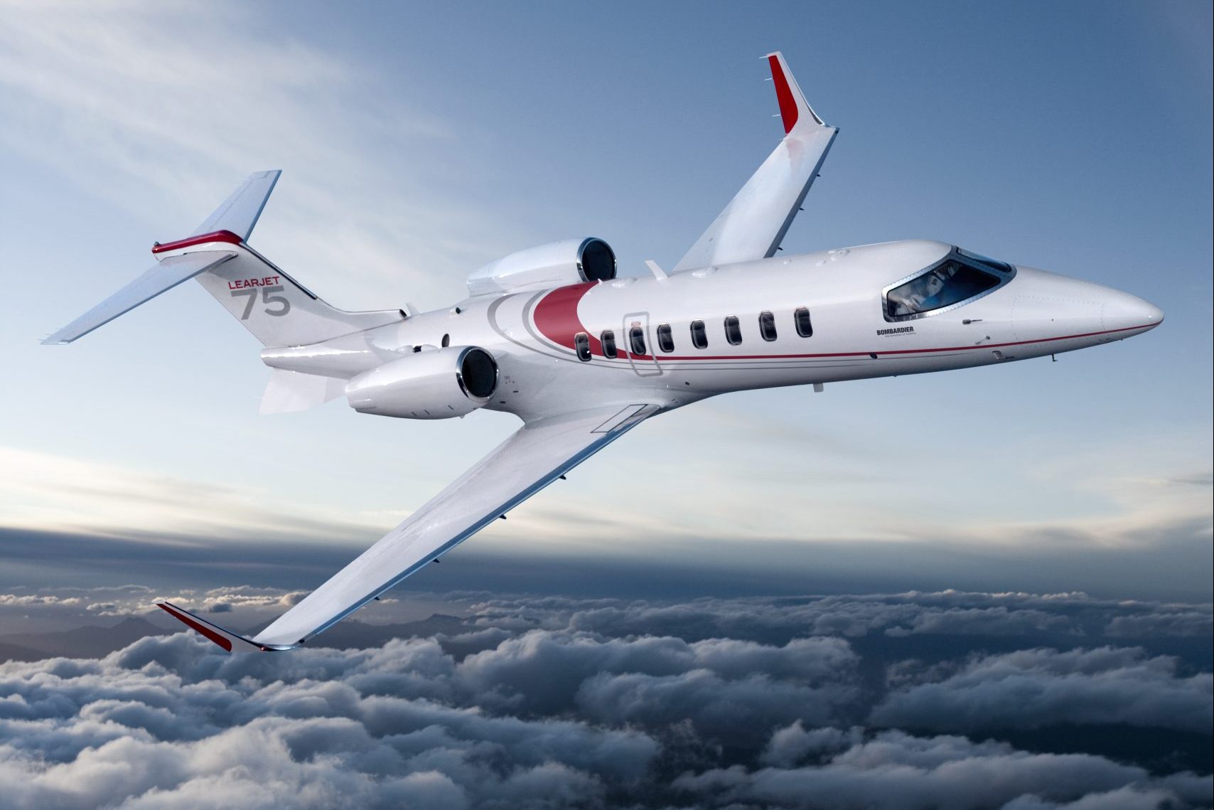 Learjet 75 super light jet private aircraft for Boca Raton jet charter
