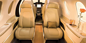 Embraer Phenom 100 exterior for Boca Raton jet charter