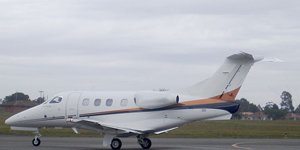 Embraer Phenom 100 exterior for Boca Raton jet charter